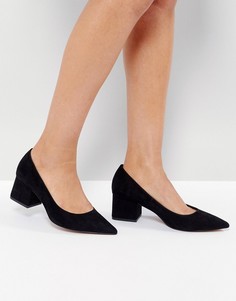 Туфли на среднем блочном каблуке ASOS SIMPLY - Черный
