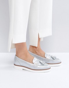 Лоферы с кисточками KG By Kurt Geiger Kola - Серебряный