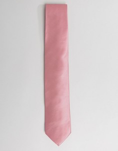 Розовый галстук ASOS Wedding - Розовый