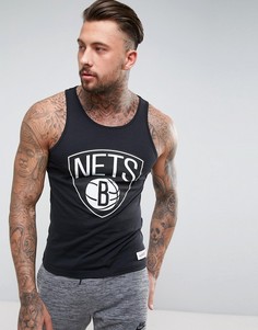 Майка Mitchell & Ness NBA Brooklyn Nets - Черный