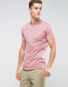 Эластичная футболка с круглым вырезом Lindbergh - Розовый