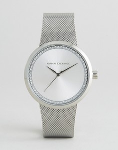 Серебристые часы Armani Exchange Liv - Серебряный