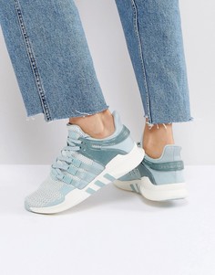 Зеленые кроссовки adidas Originals EQT Support - Зеленый