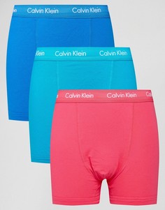 Набор из 3 хлопковых стретчевых боксеров‑брифов Calvin Klein - Мульти