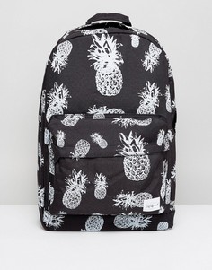 Рюкзак с ананасами Spiral - Черный