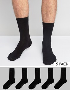 5 пар носков Jack & Jones - Черный