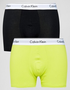 Набор из 2 хлопковых боксеров-брифов Calvin Klein - Мульти