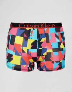Хлопковые боксеры-брифы Calvin Klein ID - Мульти