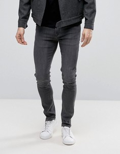 Серые выбеленные узкие джинсы Cheap Monday - Серый