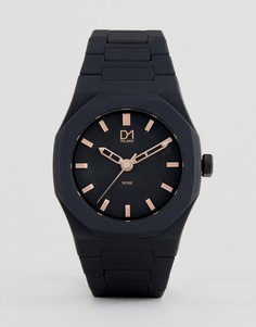 Черные часы D1 Milano Rose Collection - Черный