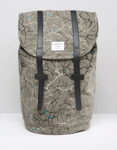 Рюкзак с принтом Sandqvist - Серый