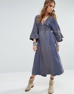 Платье Free People - Синий