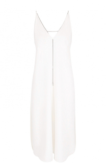 Платье свободного кроя с V-образным вырезом T by Alexander Wang