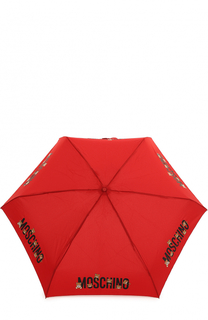 Складной зонт с брелоком Moschino
