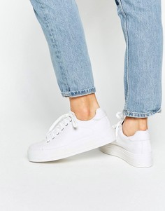 Кроссовки на платформе ASOS DAY - Белый