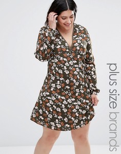 Свободное платье с принтом Alice & You - Мульти