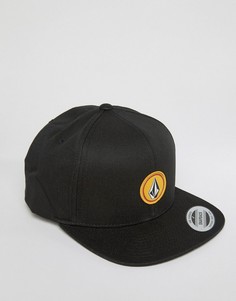 Саржевая бейсболка Volcom Quarter - Рыжий