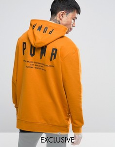 Oversize-худи оранжевого цвета Puma эксклюзивно для ASOS 57534001 - Желтый