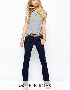Джинсы с легким клешем и классической талией Levis 715 - Синий