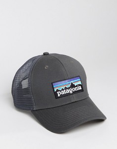 Серая кепка с логотипом Patagonia - Серый