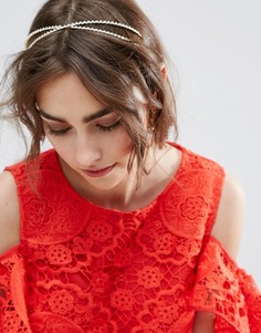 Ободок на голову с кристаллами ASOS Occasion - Прозрачный