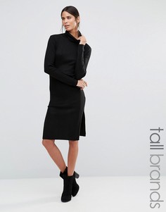 Платье-водолазка с длинными рукавами Vero Moda Tall - Черный