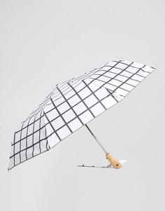 Белый зонт в клетку Original Duckhead - Мульти