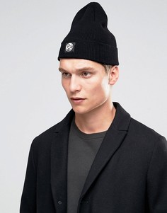 Черная шапка‑бини из мериносовой шерсти PS By Paul Smith - Черный