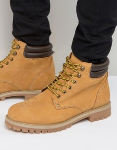 Нубуковые ботинки Jack & Jones Stoke - Рыжий