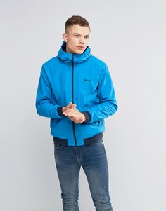 Легкая синяя куртка на молнии Bench - Синий