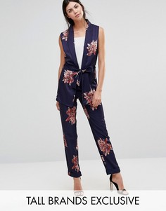 Пижамные брюки с цветочным принтом Alter Tall - Мульти