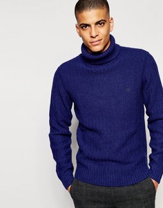 Джемпер с отворачивающимся воротником Original Penguin - Синий