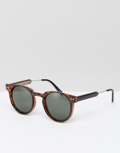 Круглые солнцезащитные очки Spitfire - Коричневый
