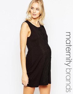 Платье-туника для беременных Ripe Maternity Sorrento - Черный