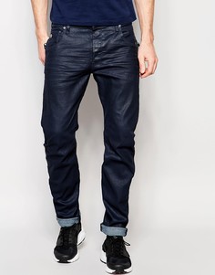 Темные эластичные джинсы слим G-Star - Синий