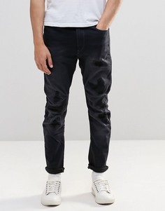 Узкие эластичные джинсы серого оттенка G-Star Type C 3D 63 - Серый