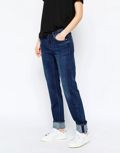 Прямые джинсы с классической талией Weekday Issue - Черный