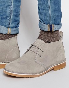 Замшевые ботинки чукка Jack & Jones Gobi - Серый