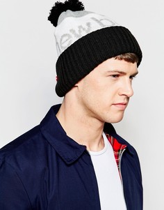 Шапка с помпоном New Balance Piste - Черный