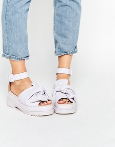 Сандалии с большим бантом ASOS FILLY - Фиолетовый