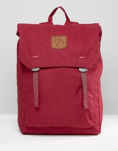 Бордовый рюкзак Fjallraven Foldsack 16L - Красный