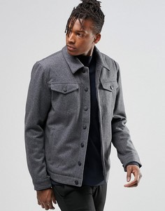 Шерстяная куртка ADPT - Серый