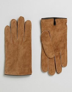 Замшевые перчатки Esprit - Коричневый