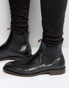 Кожаные ботинки челси Hudson London Breslin - Черный