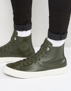 Зеленые кеды Converse Chuck Taylor All Star II 153554C-303 - Зеленый