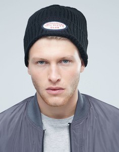 Шапка-бини с нашивкой Billionaire Boys Club - Черный
