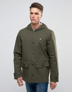 Зеленое пальто‑дождевик с 2 карманами Lyle & Scott - Зеленый