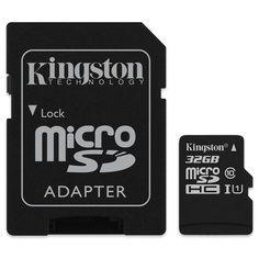 Карта памяти SDHC Micro Kingston