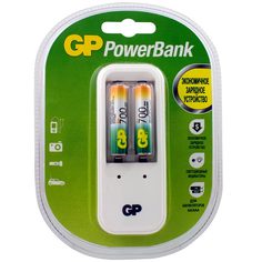 Зарядное устройство + аккумуляторы GP