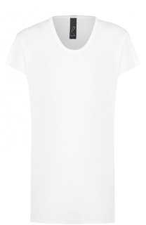 Удлиненная футболка прямого кроя с круглым вырезом Roque